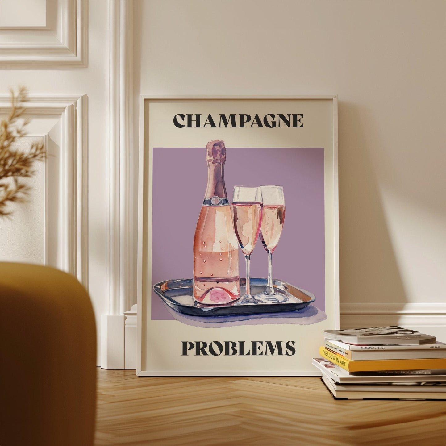 Champagne Problems Print