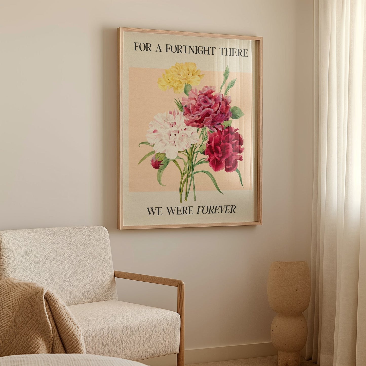 Fortnight Botanical Print
