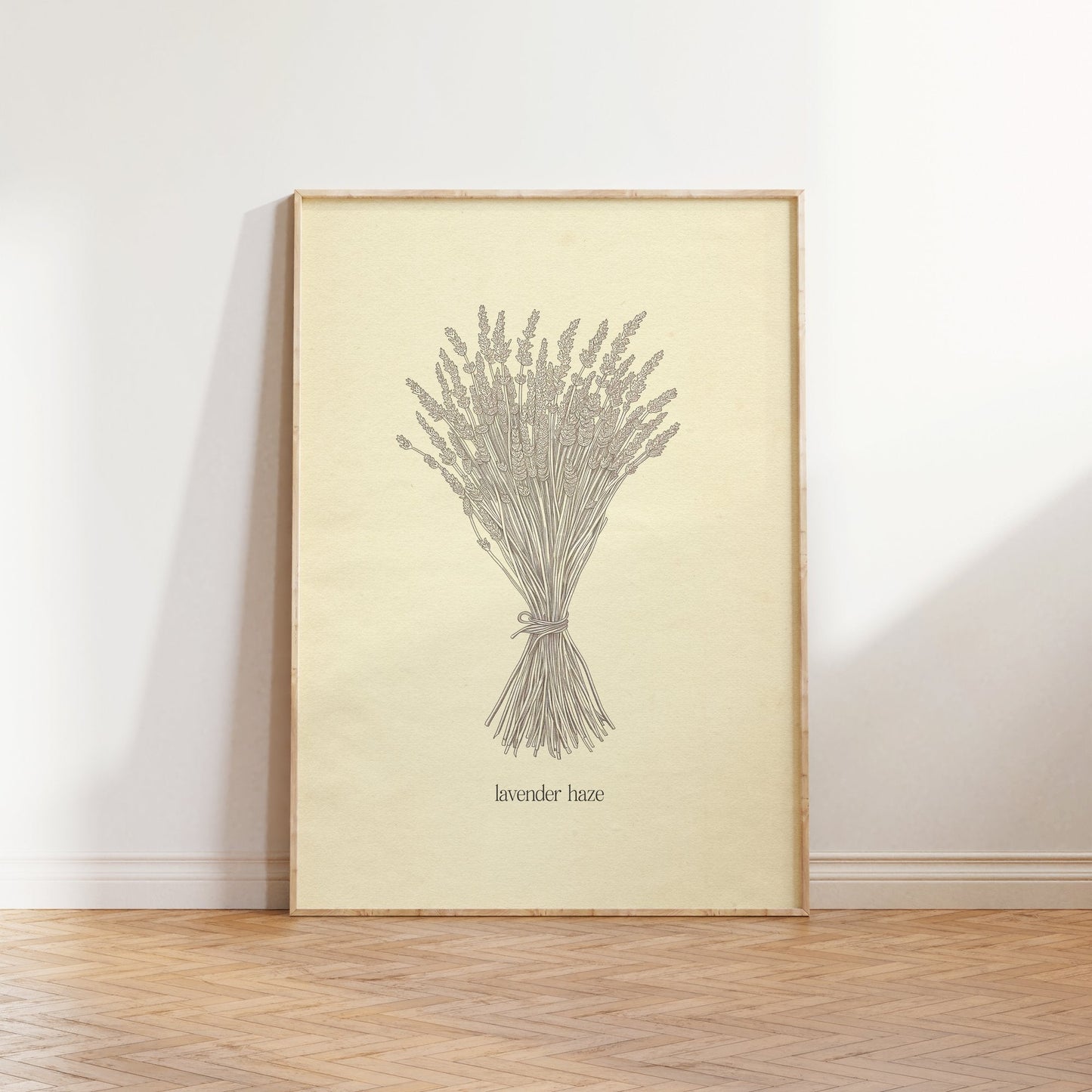 Lavender Haze Minimal Print