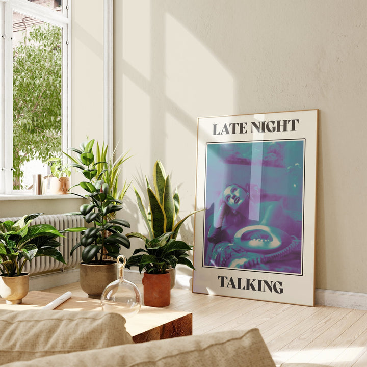 Late Night Talking Print