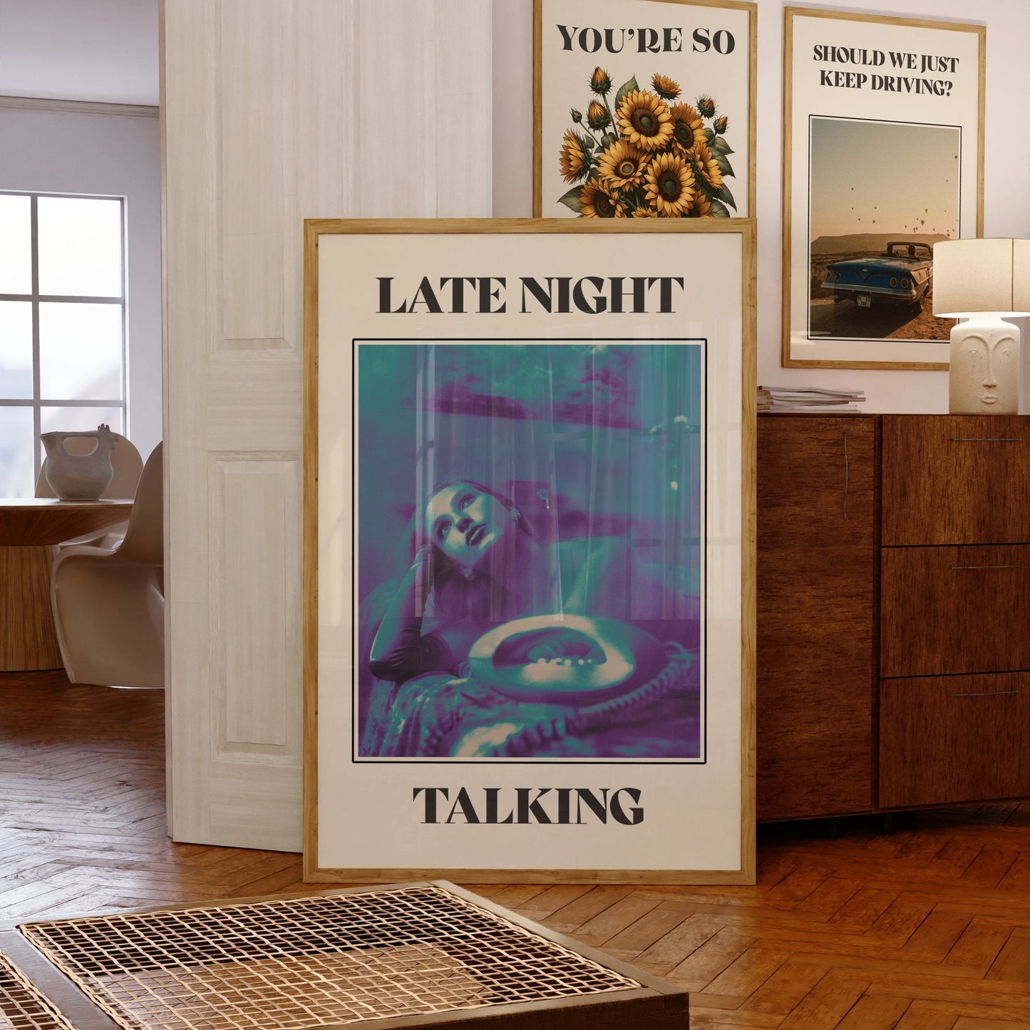 Late Night Talking Print