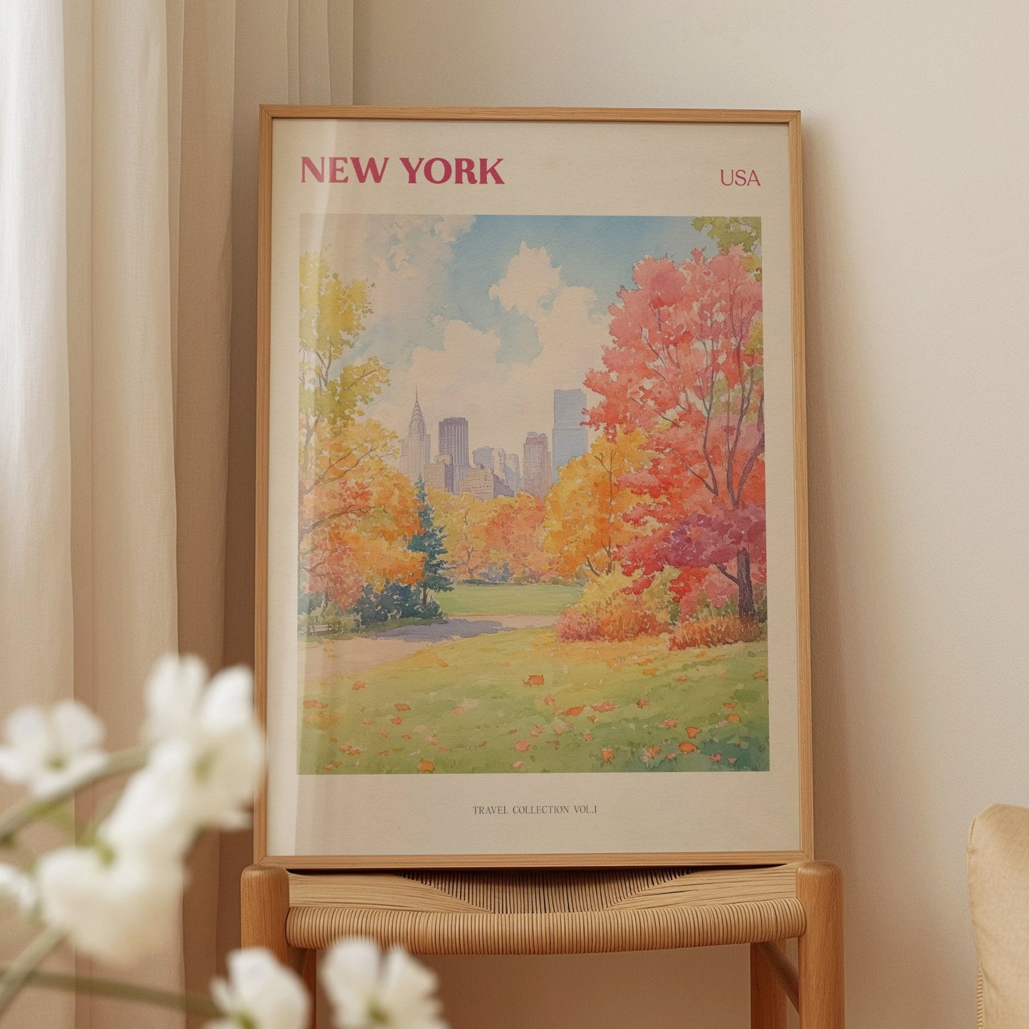 New York Central Park Print