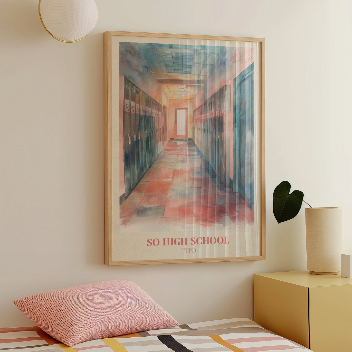 So High School Print