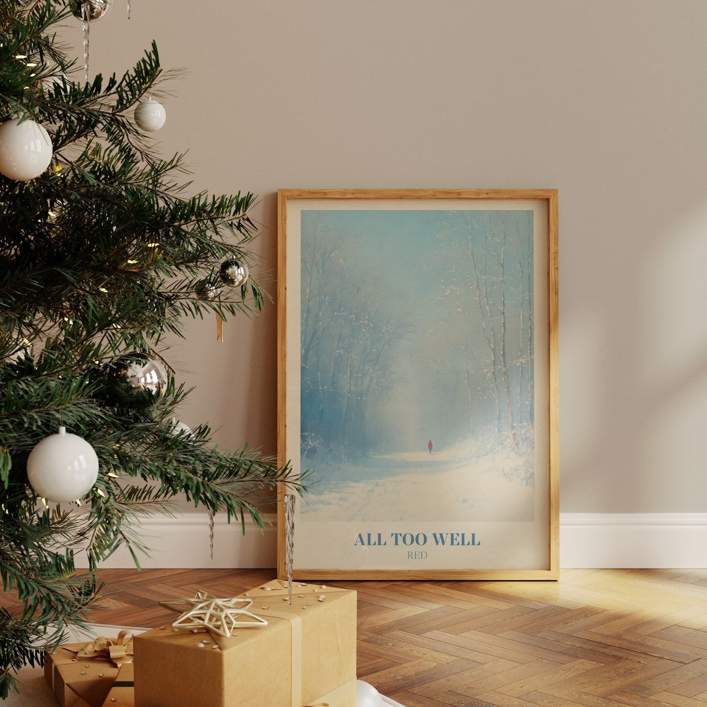 All Too Well Christmas Print