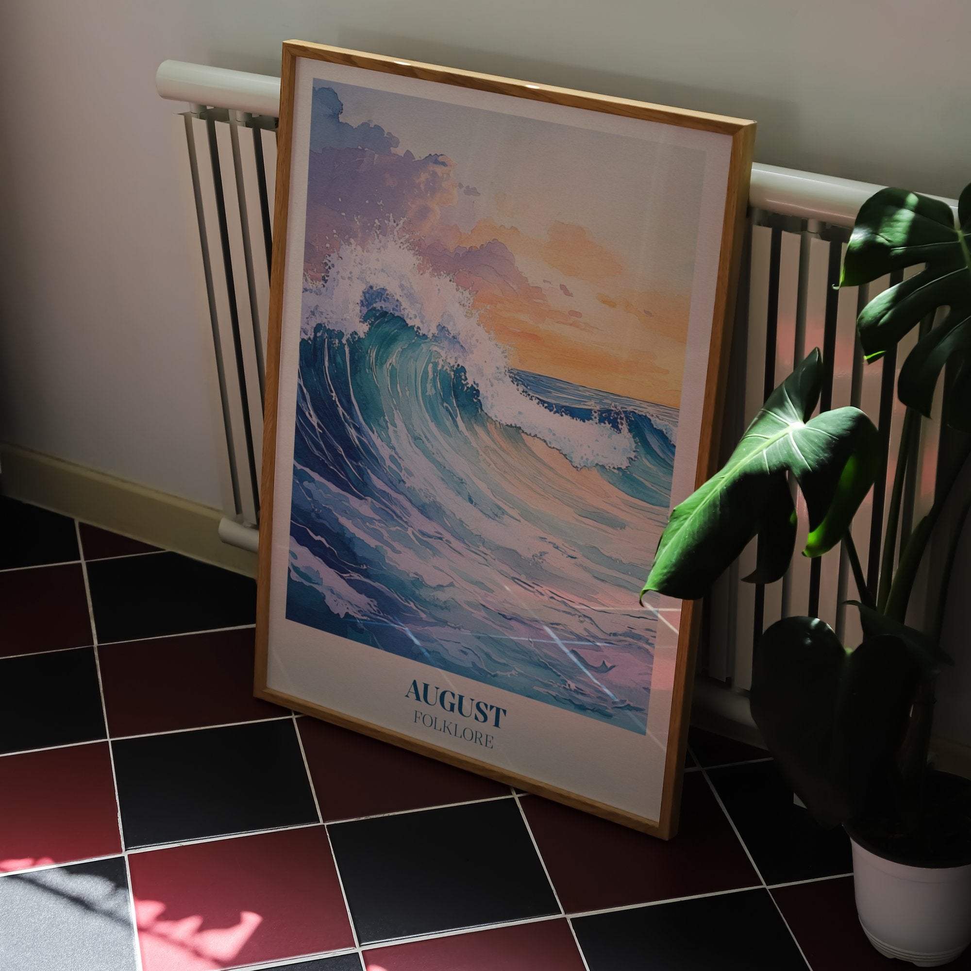 August Print | Taylor Swift Folklore Wall Art – Sutton Prints Co.