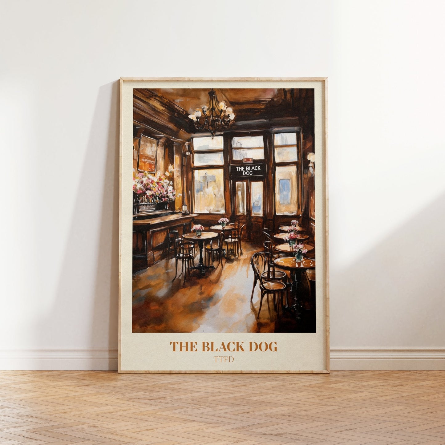 The Black Dog Print