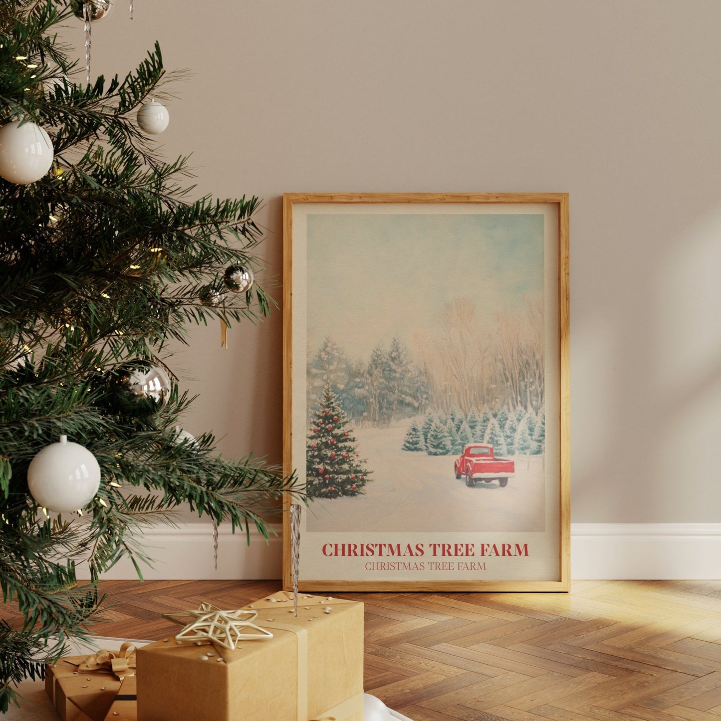 Christmas Tree Farm Print