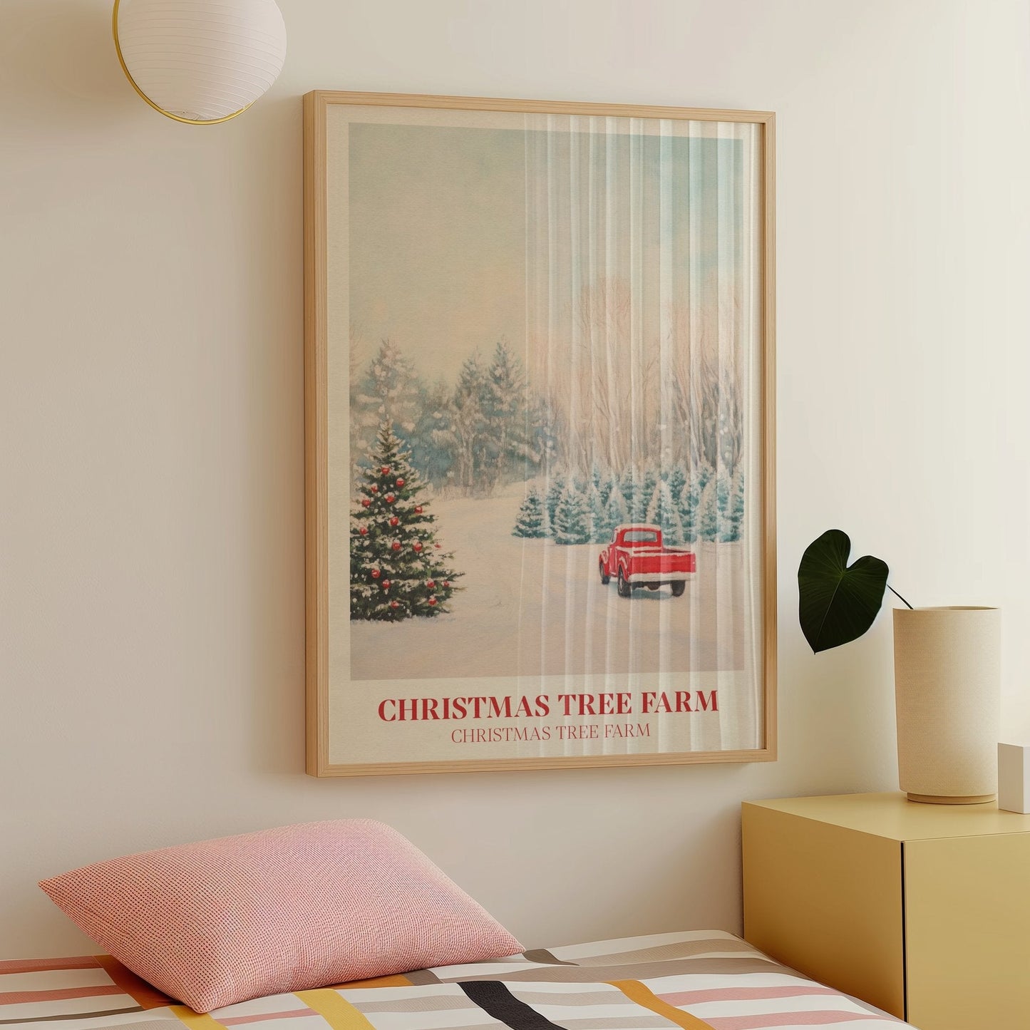 Christmas Tree Farm Print