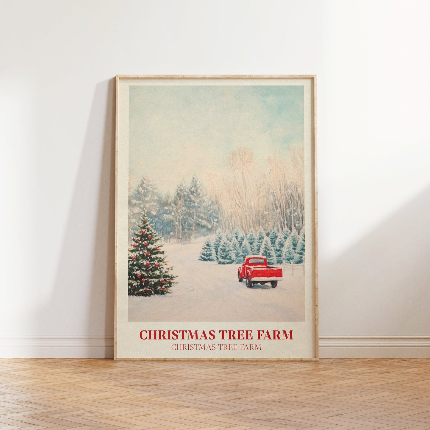 Christmas Tree Farm Print