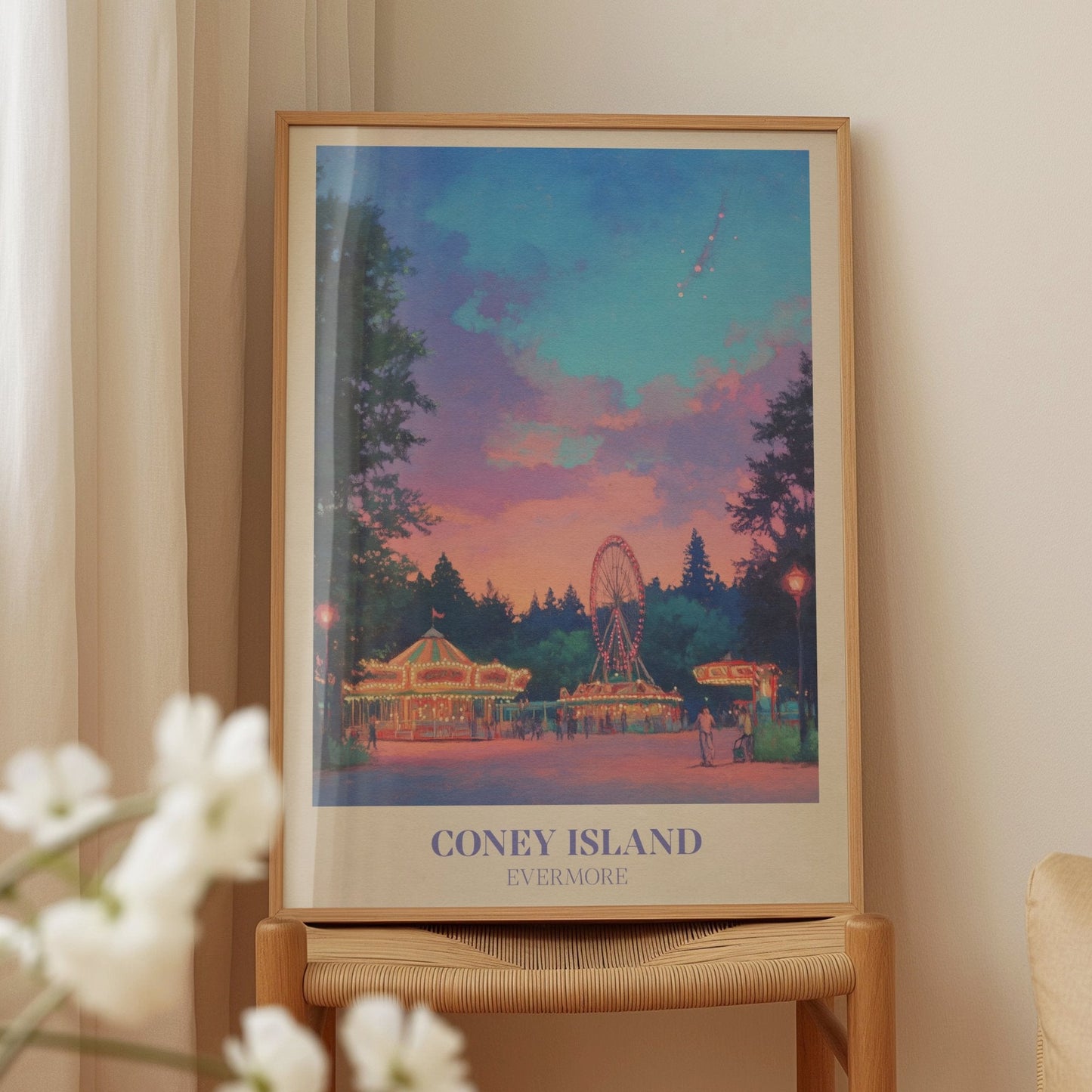 Coney Island Print