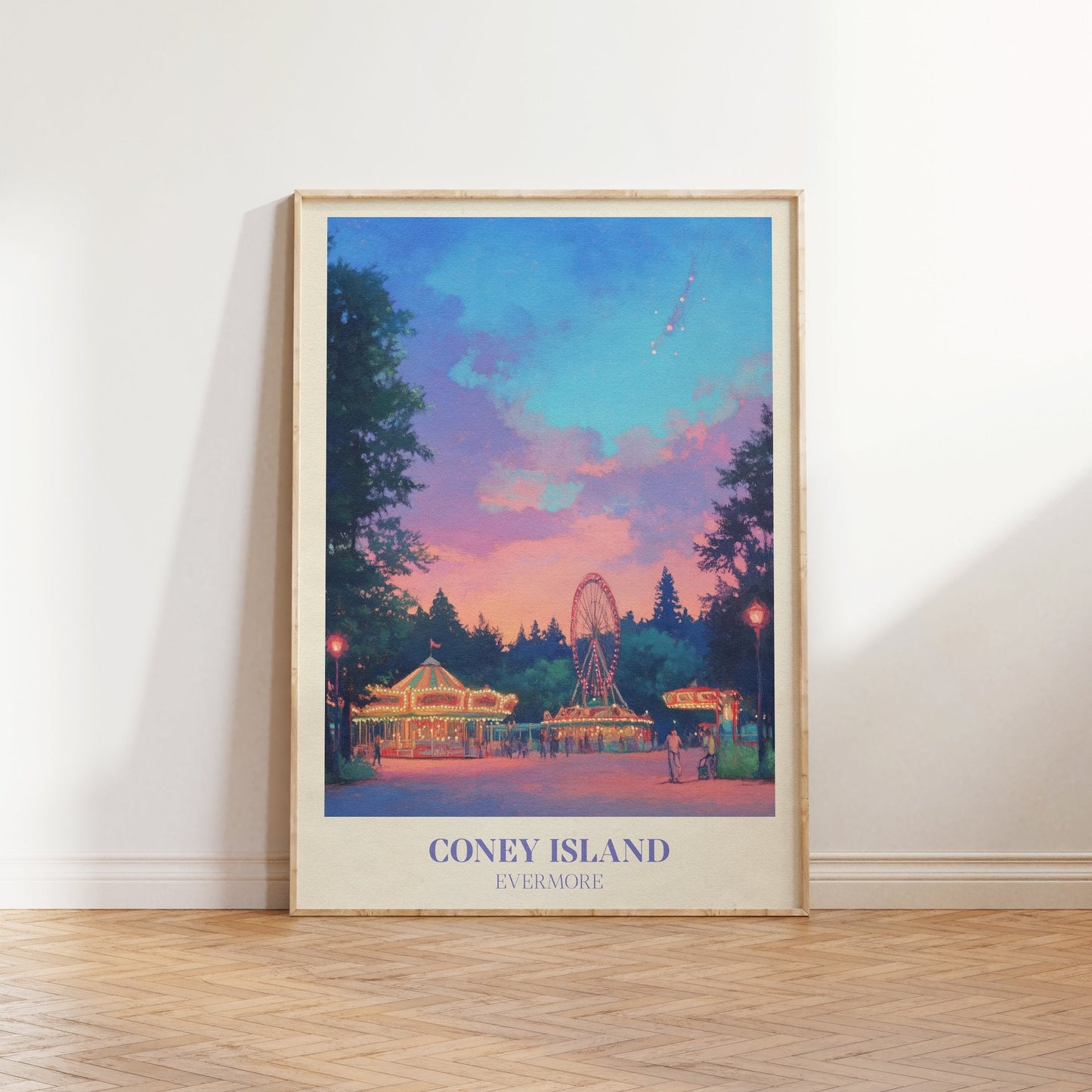 Coney Island Print