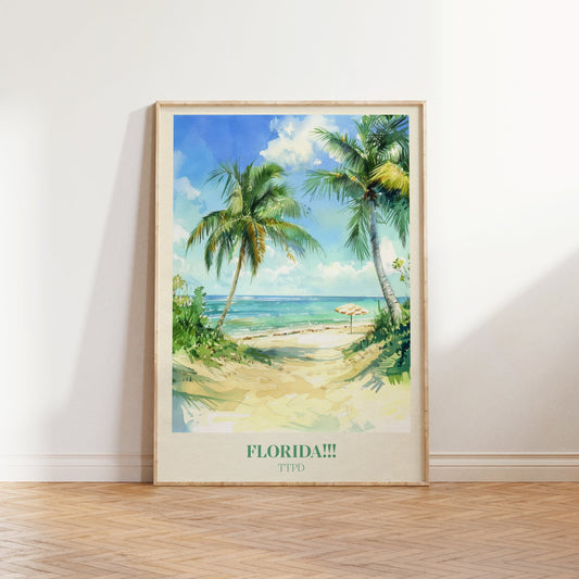 Florida!!! Print