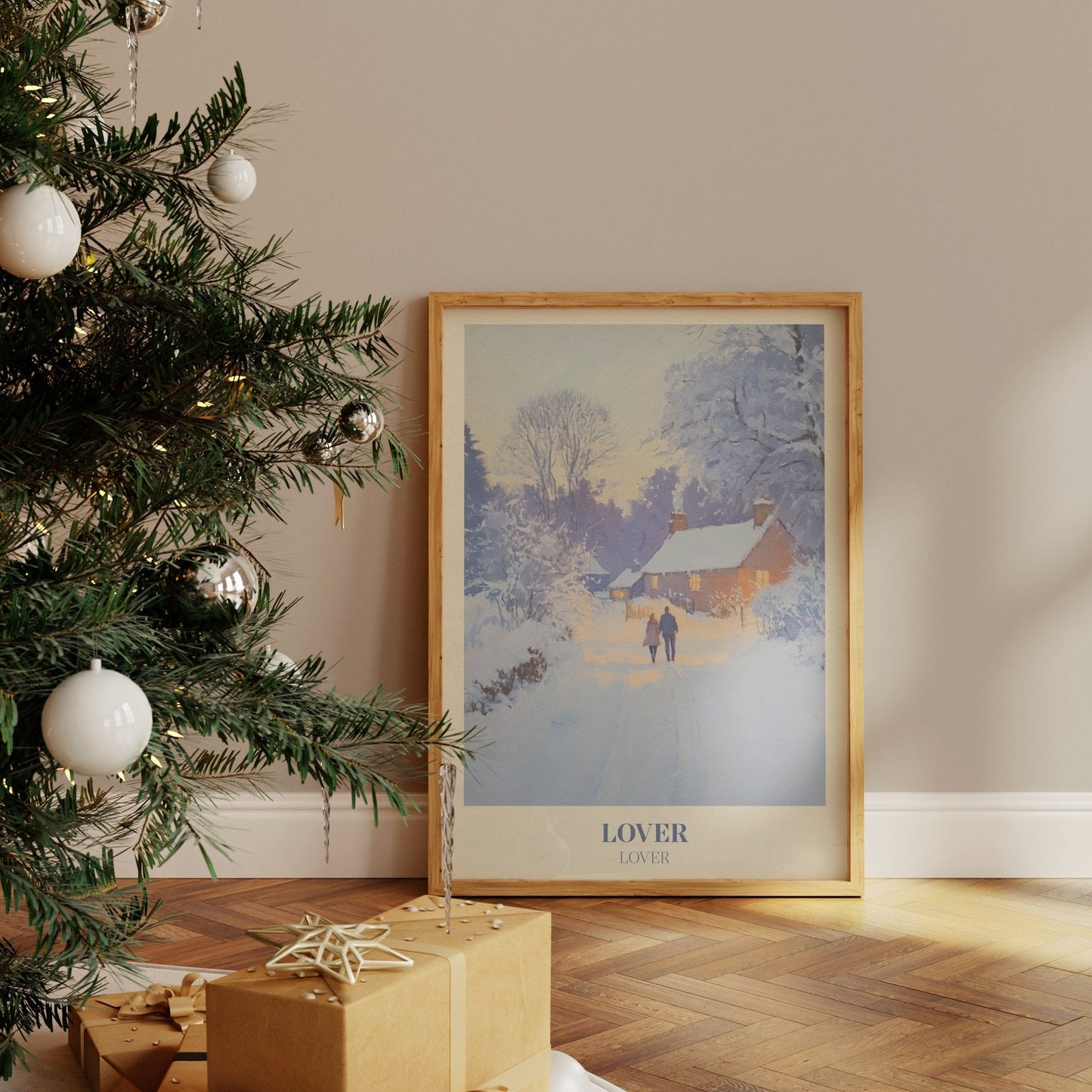 Lover Christmas Print