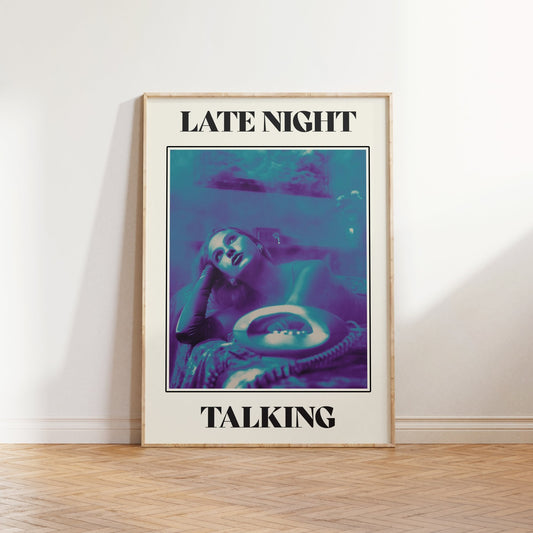 Late Night Talking Print