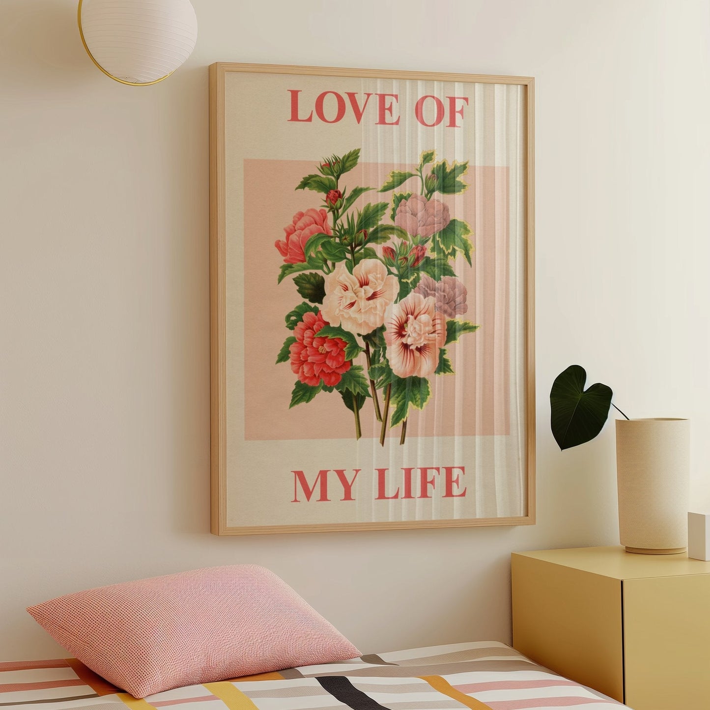 Love Of My Life Botanical Print