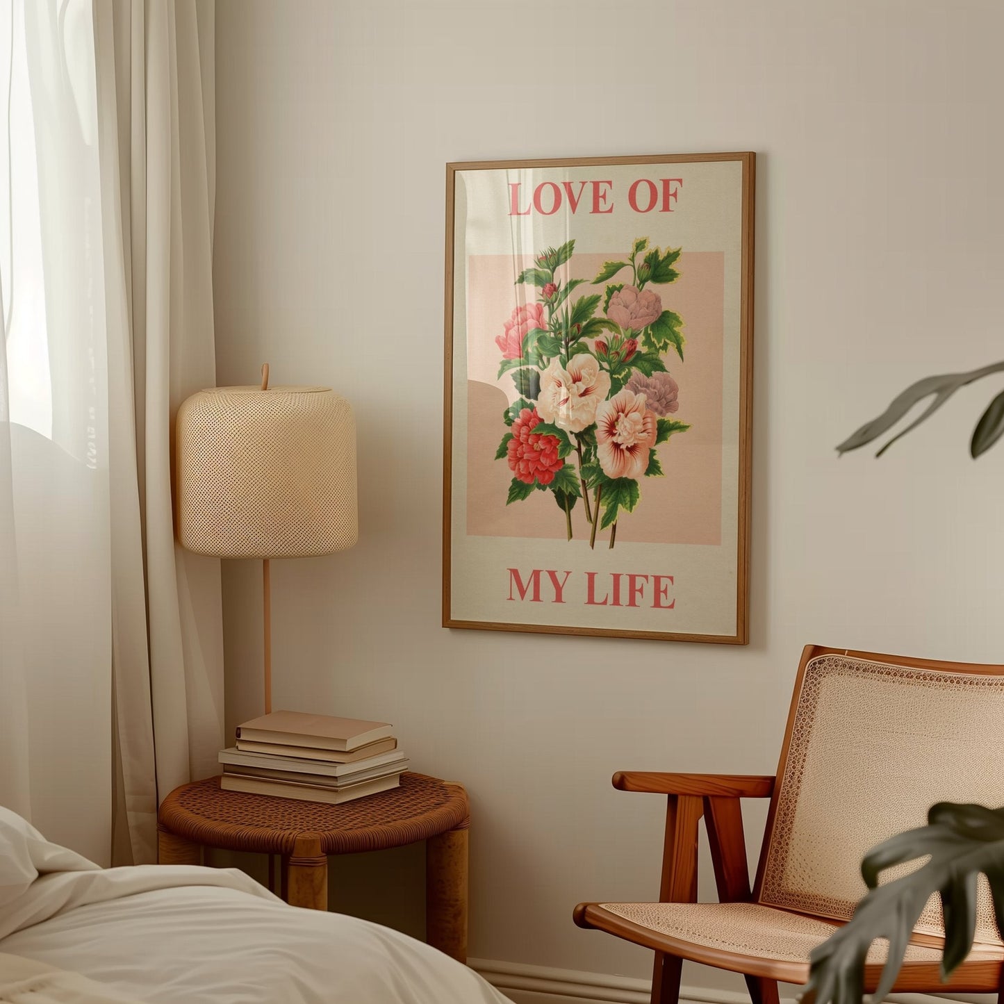 Love Of My Life Botanical Print