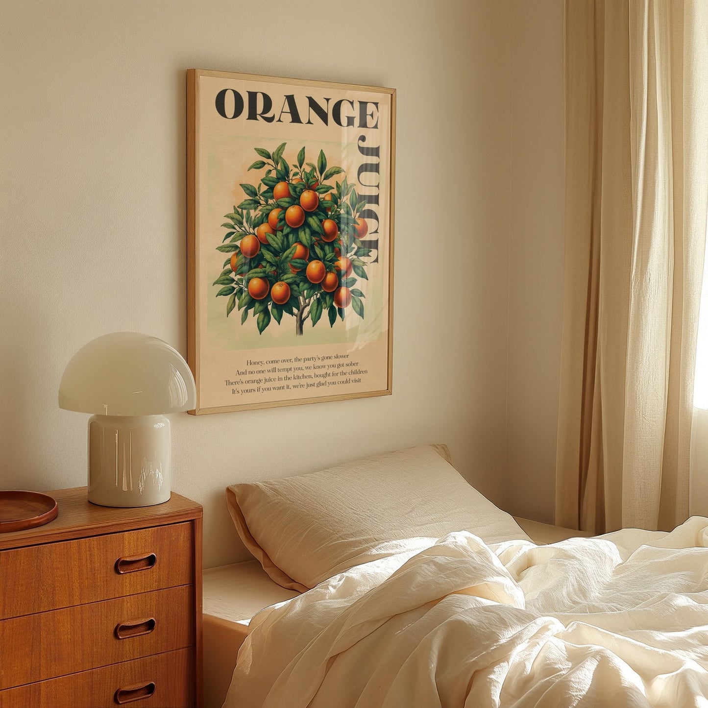 Orange Juice Print