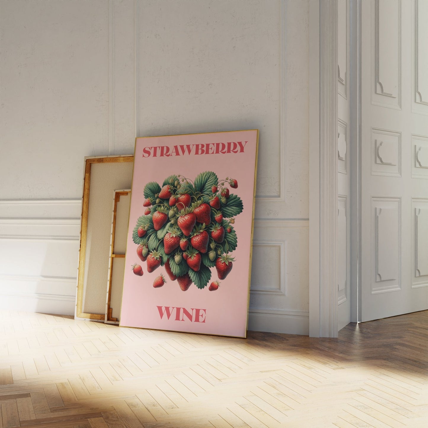 Strawberry Wine Print