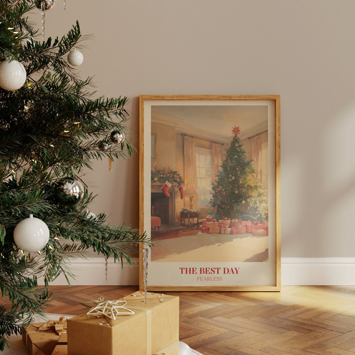 The Best Day Christmas Print