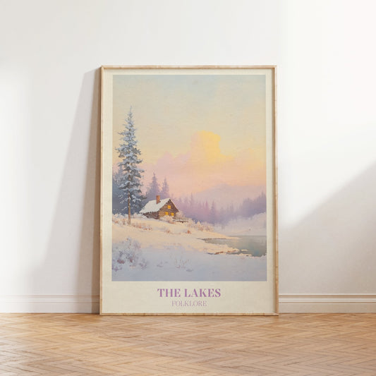 The Lakes Christmas Print