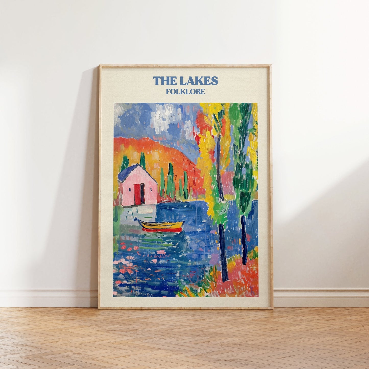 The Lakes Matisse Print