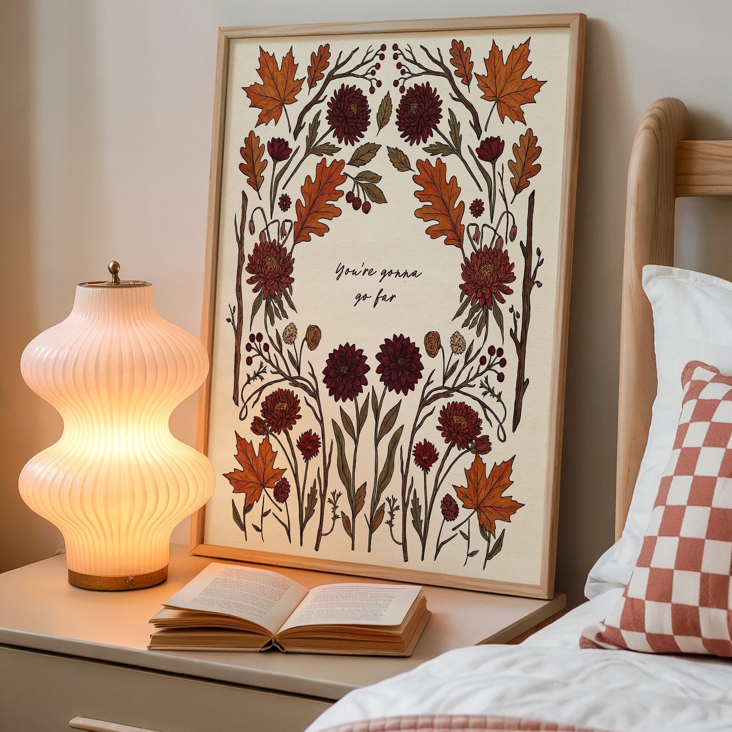 You're Gonna Go Far Lyric Print